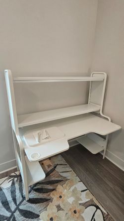 Ikea Fredde Gaming Desk in White