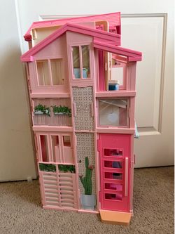 Foldable Barbie house