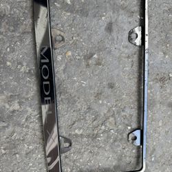 Tesla Model X License Plate Frame Frame metal 