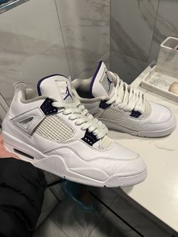 jordan 4 purple metallic size 10.5