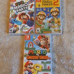 Mario Games Nintendo Switch BRAND NEW 