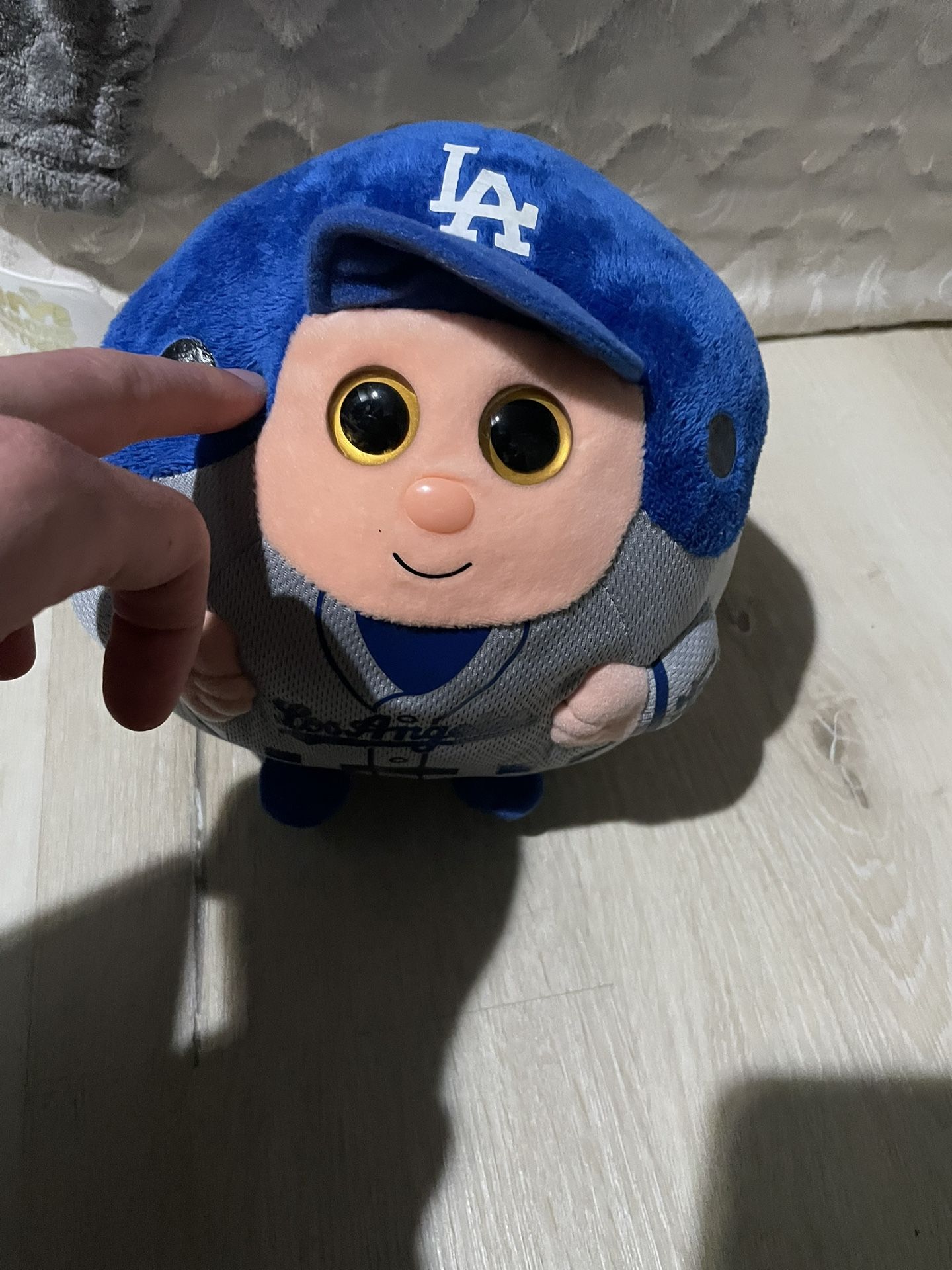 Classic Los Angeles Dodgers Beanie Ballz Ty Plush