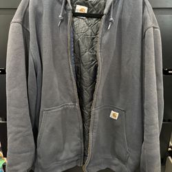 Carhartt Zip Up Insulated Hoodie 