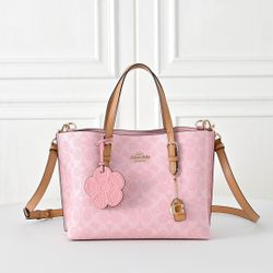 COACH Powder Pink Mollie Tote | Brand New