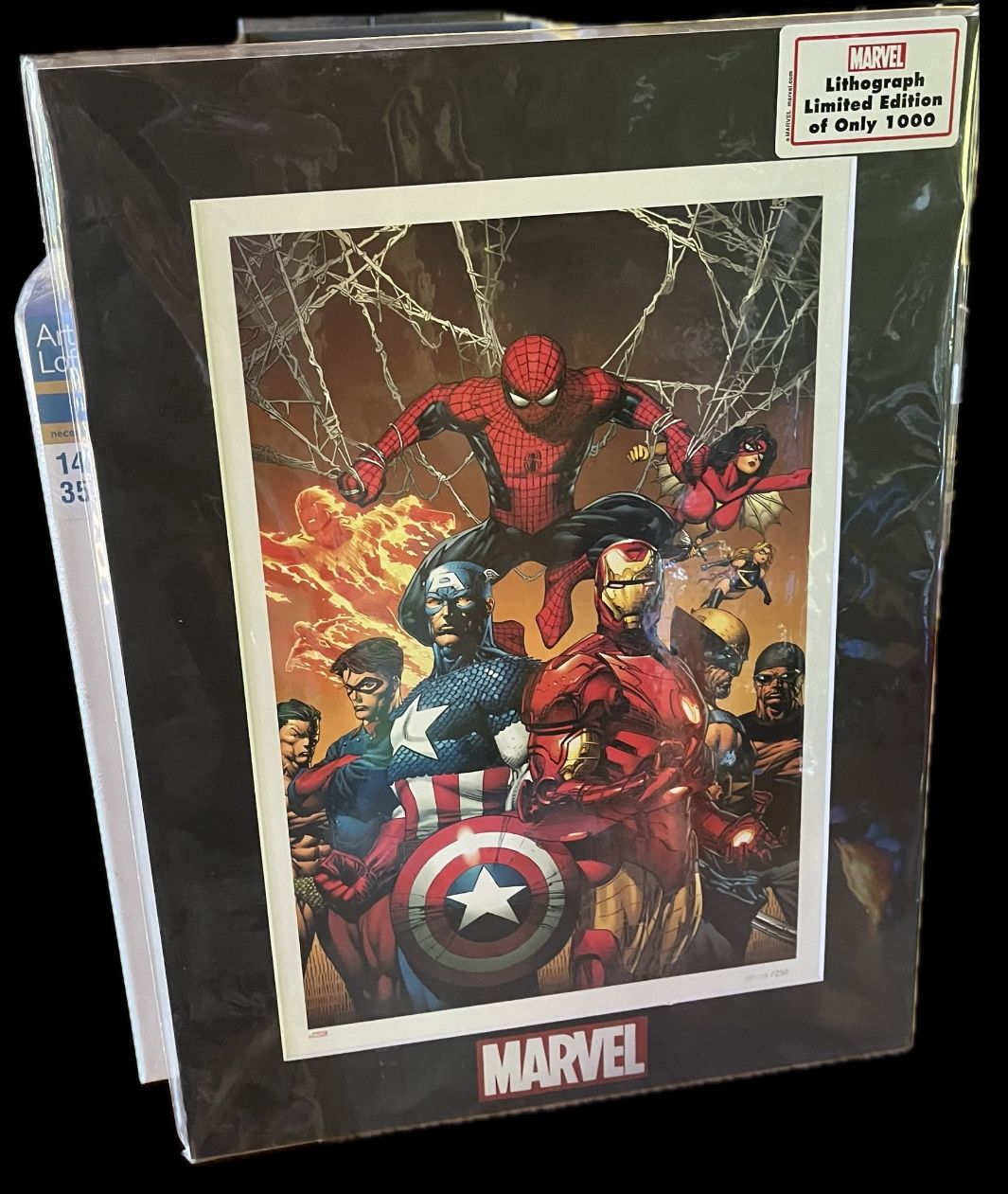 Marvel Avengers “Enforcers” Lithograph limited 1000