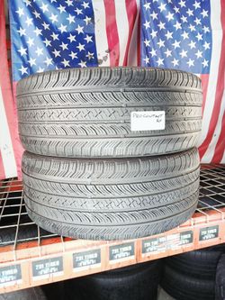 ✅ 255/40ZR20 CONTINENTAL PROCONTACT TX FOAM HIGH PERFORMANCE LUXURY VEHICLE 255/40R20  2 NICE USED TIRES 