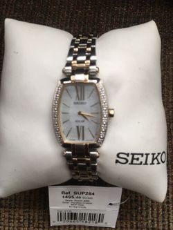 Women's Seiko watch new with tags