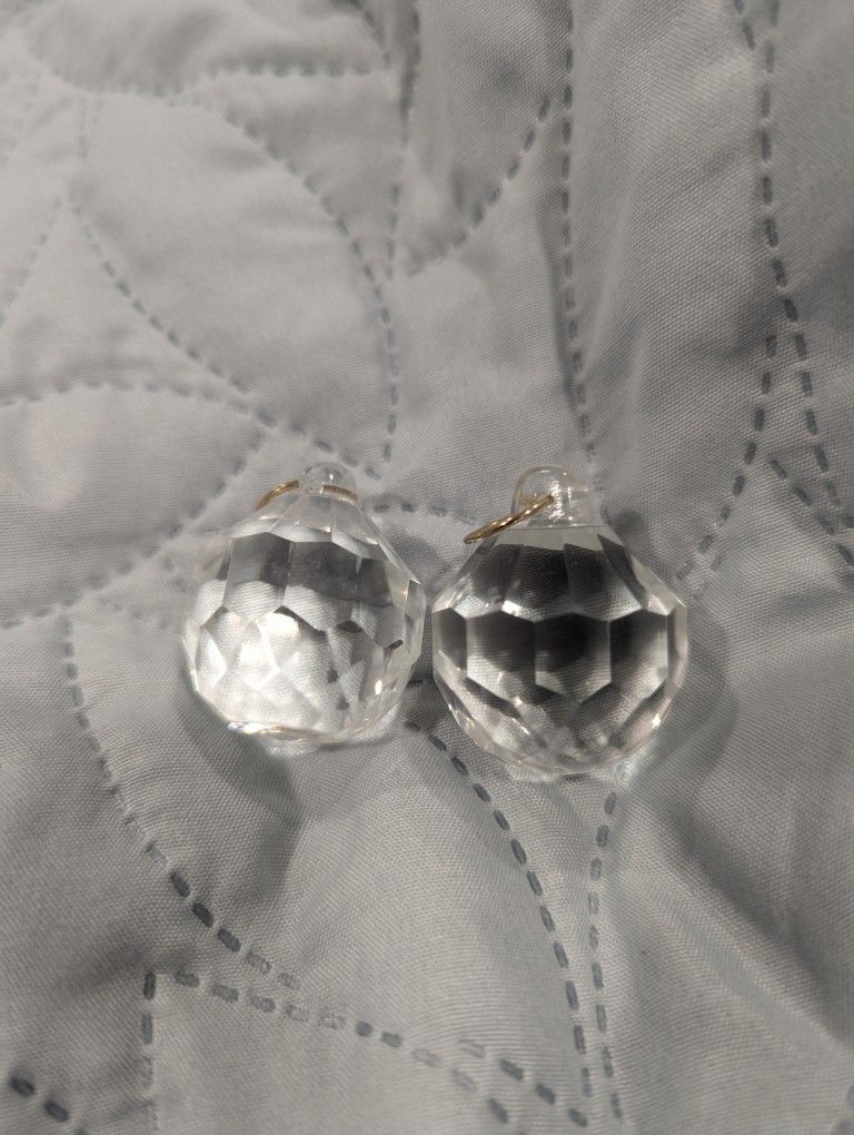 Faceted Glass Pulls