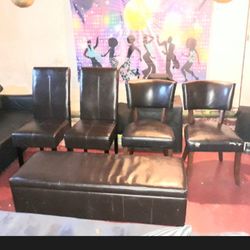 Leather Chairs 