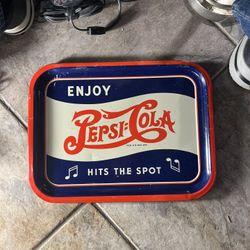 Pepsi Cola Hits The Spot Serving Tray