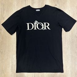 Dior x Judy blame 2020 Men’s Safety Pin T-Shirt Sz Large