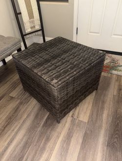 Square Rattan Outdoor Coffee Table