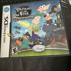 Phineas And Ferb Nintendo DS Original Case ONLY NO GAME