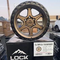 OLYMPUS 17” Matte Bronze Wheels – Set of 4 Rims