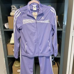 Adidas Lavender Track Suit NWT