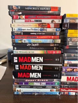 300 HUGE LOT used dvd movies