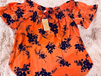 Michael Kors off- shoulder blouse