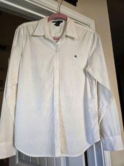 Classic Lauren Ralph Lauren White Button Shirt