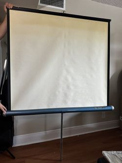 Vintage Da-Lite Comet USA 40x40” projector screen
