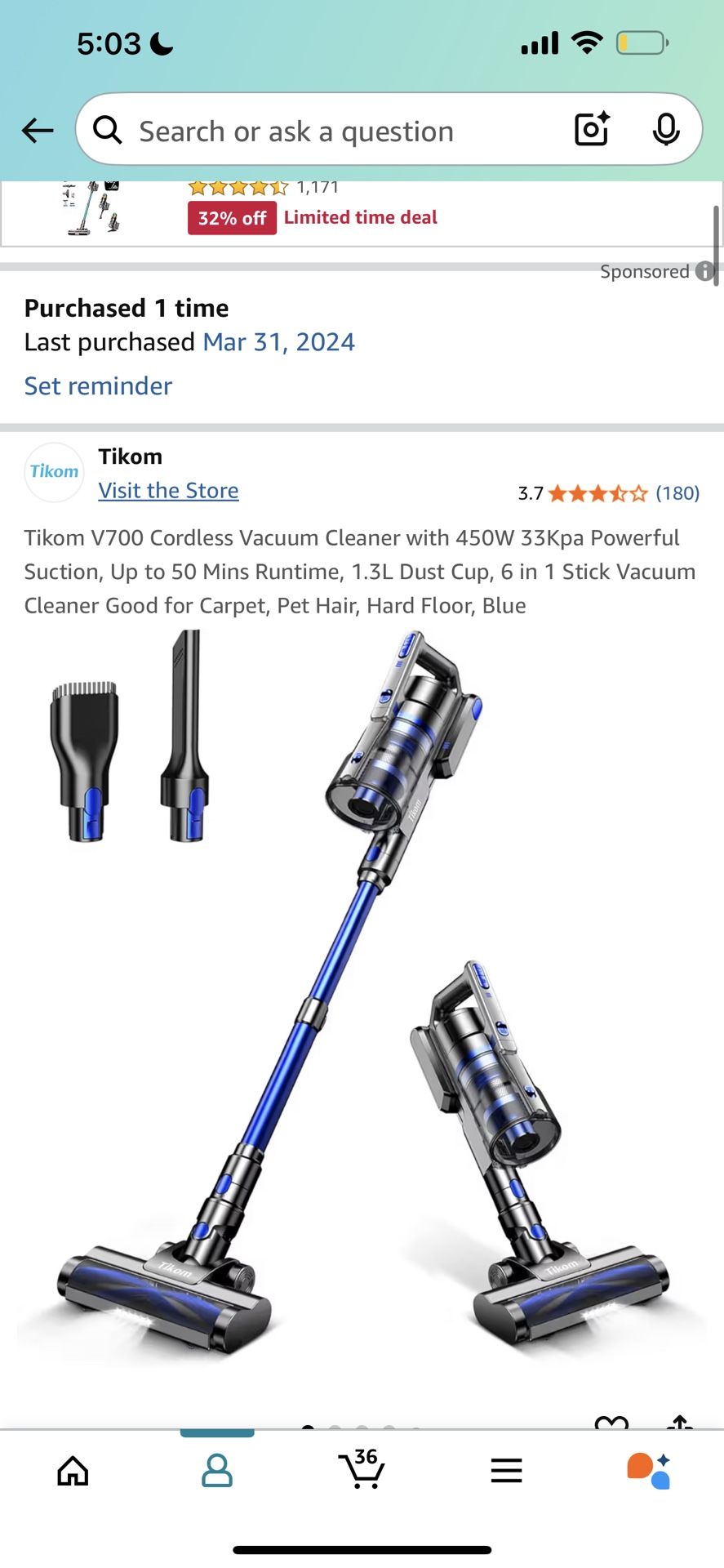 Cordless Vacuum