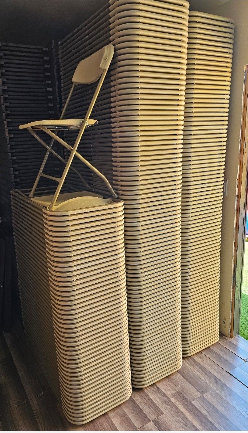 Plastic Chairs $12 Dollars Each