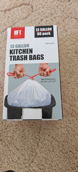 13 gallon/30 pack  kitchen trash bags