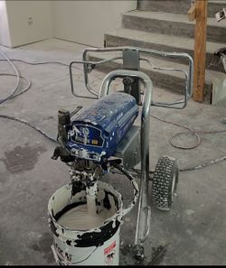 Se esprayan casas drywall and finished nivel 5