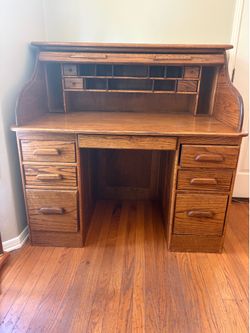 Desk - Solid Oak