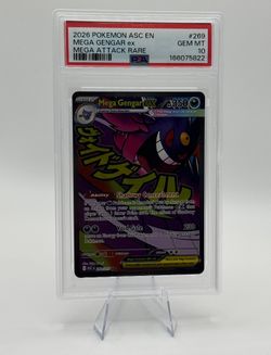 PSA 10 Mega Gengar EX Pokémon Card #269