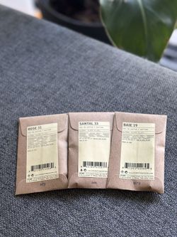 NEW Lelabo Sample x 3