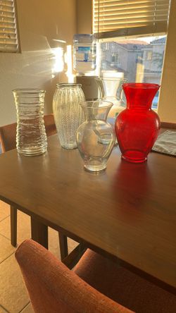 Glass Flower Vases 