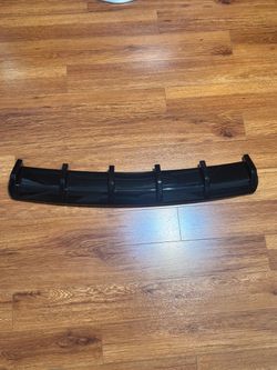 Gloss Black Rear Diffuser Bumper Lip