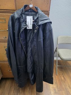 Full Length All Leather Coat