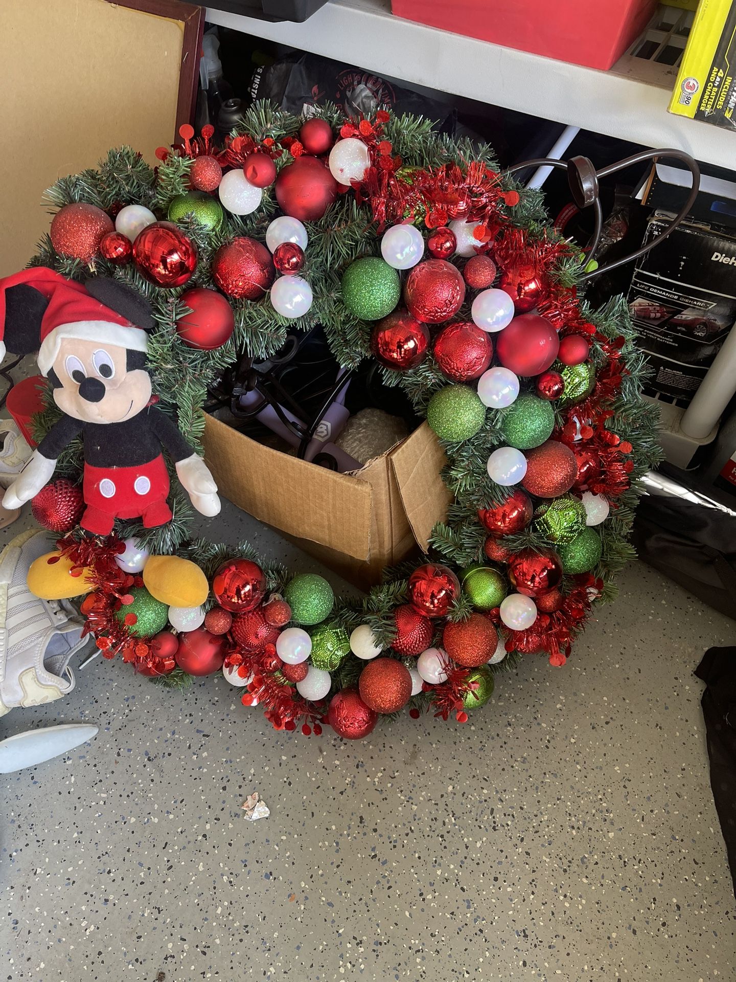 Mickey Mouse Wreath It’s Big