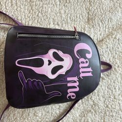 New Ghost Face Purse Backpack
