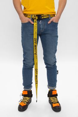 Offwhite yellow industrial belt