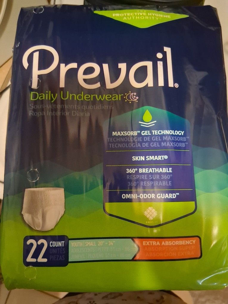 NEW IN PACKAGE PULL UPS SMALL YOUTH SIZE