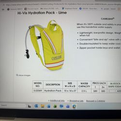 Special Edition High Viz Camelbak