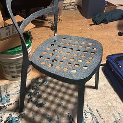 Metal Chair Custom Paint