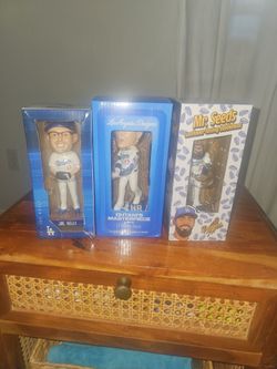 Ohtani's Masterpiece 1 of 2 Teoscar Hernandez AKA Mr. Seeds and Joe Kelly Bobbleheads.