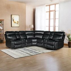 New Luxury Power Recliner Sectional Couch / Free Delivery 
