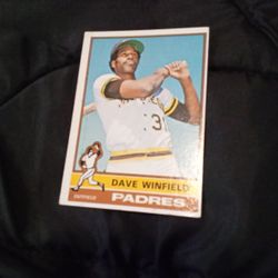 Dave Winfield 1976 Card #160