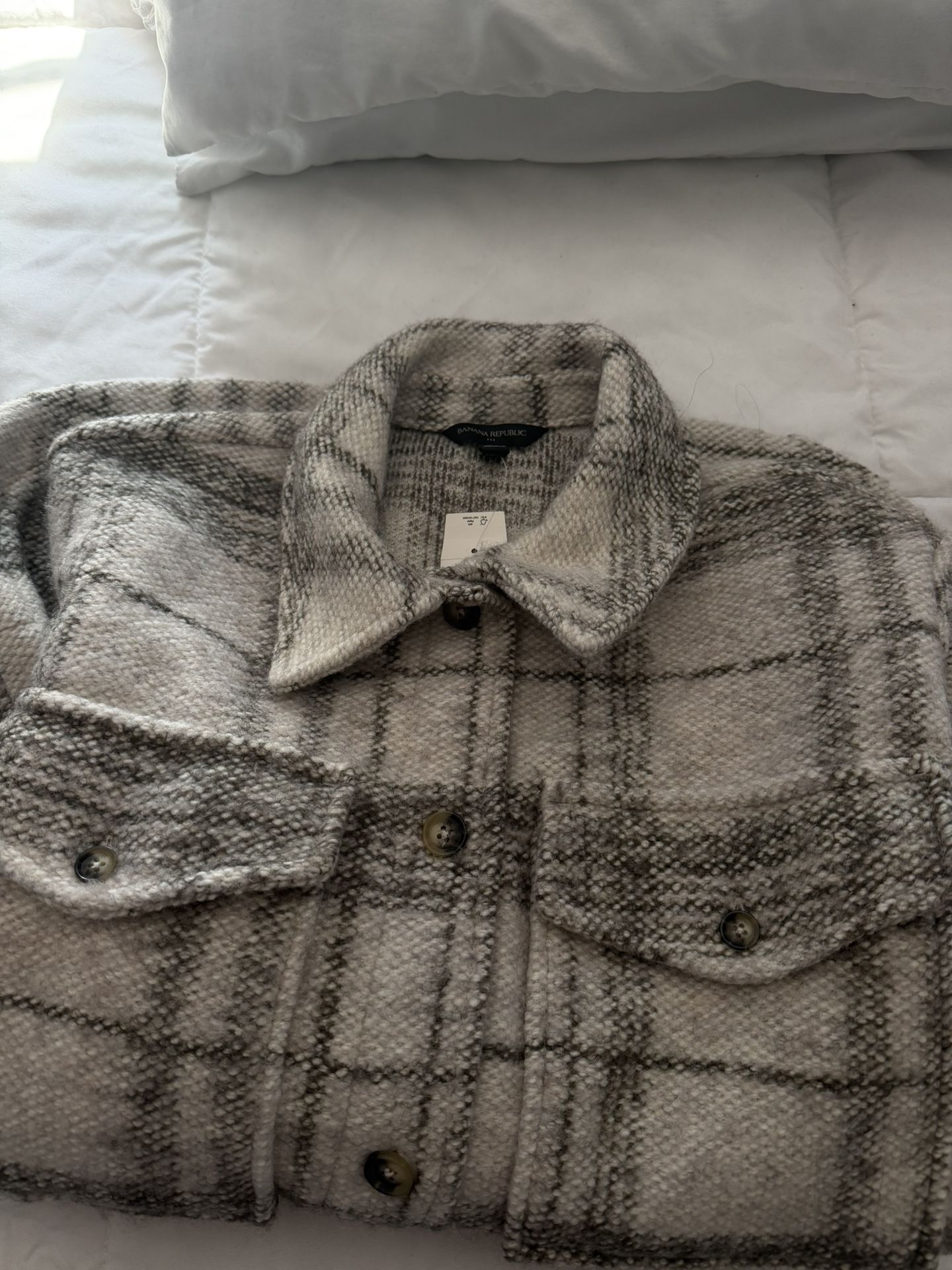 Banana Republic button sweater