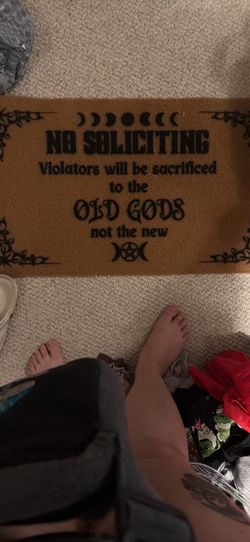 Witchy doormat