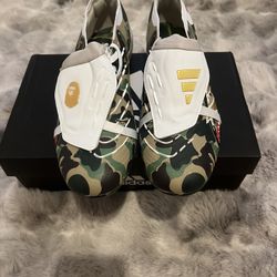 Predator Bape Cleats Size 9.5 1;1