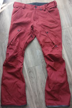 Volcom Snow Pants Red