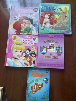 Disney Princess Book Set Lot