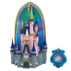 2026 Hallmark Disney Cinderella Castle Tree Topper with Light & Sound