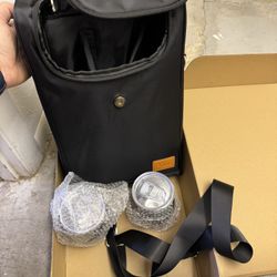 Wine Carrier Bag - Tote Bags - Travel Picnic Beach Pool Events Hiking 