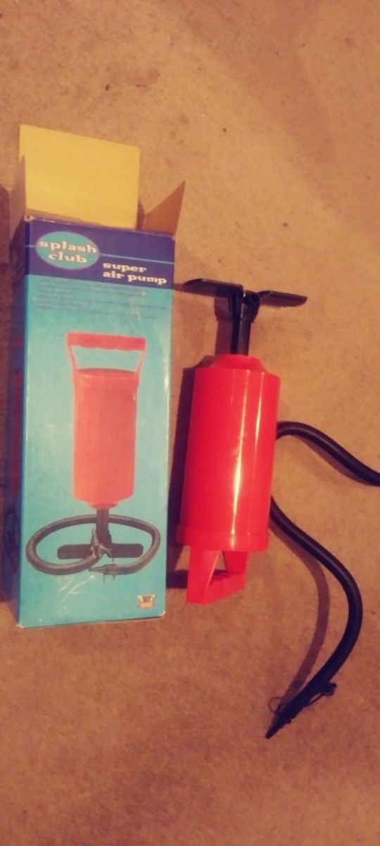 Pump for Beach Toys or other Inflatables – Beach, Pool, Camp only $5